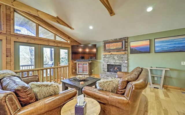 Near Ski Areas: Mtn-view Banner Elk Cabin
