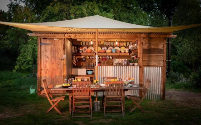 8-bed Lotus Belle Mahal Tent in The Wye Valley