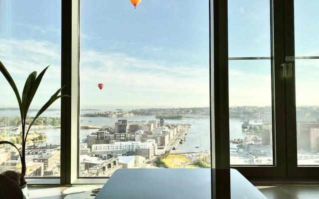 Luxury Skyscraper Apartment with Amazing view over Helsinki
