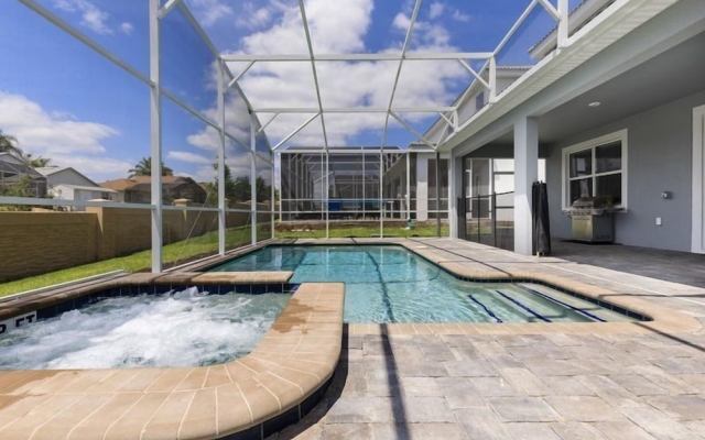 8br Championsgate Pool Home W Theater