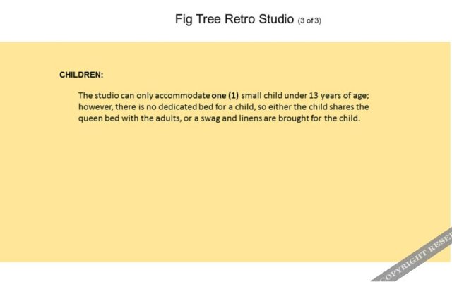 Fig Tree Retro Studio