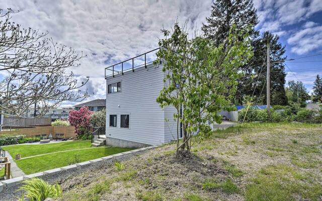 'ruston Retreat' - Mod Home w/ Rooftop Deck!