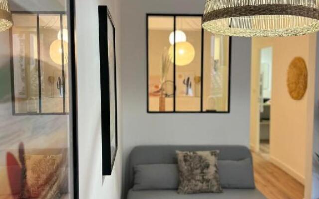 Bright T2 Of 34 M Renovated In The Downtown