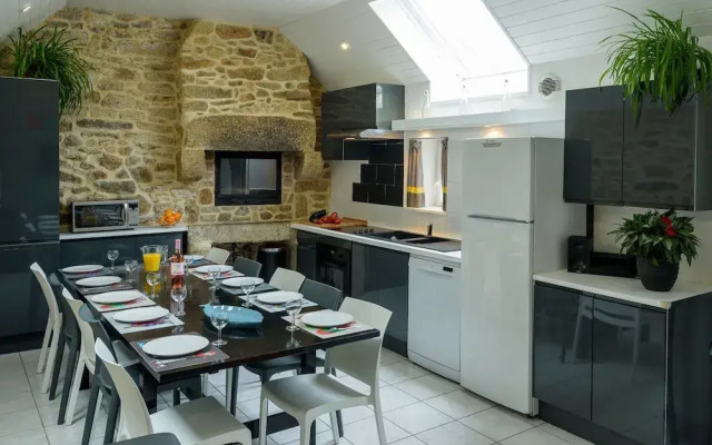 Peaceful Holiday Home in Plouguin With Indoor Pool