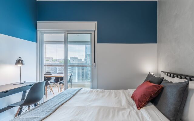 Apartamento com garagem e vista maravilhosa | Vila Olímpia
