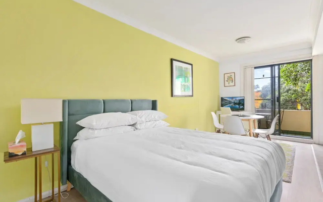 Serene Studio With Balcony in Prime Location