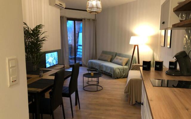 Studio bord de mer - Piscine - Plage
