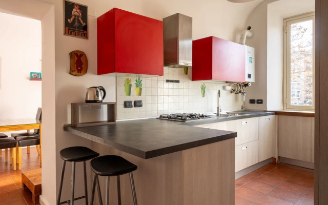 Casa Fiamma in Rome With 1 Bedrooms and 1 Bathrooms