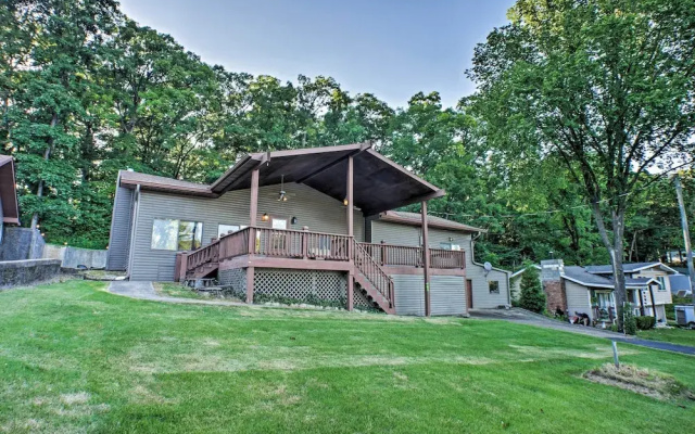 Boat Dock, Game Room: Lakefront Sunrise Beach Home