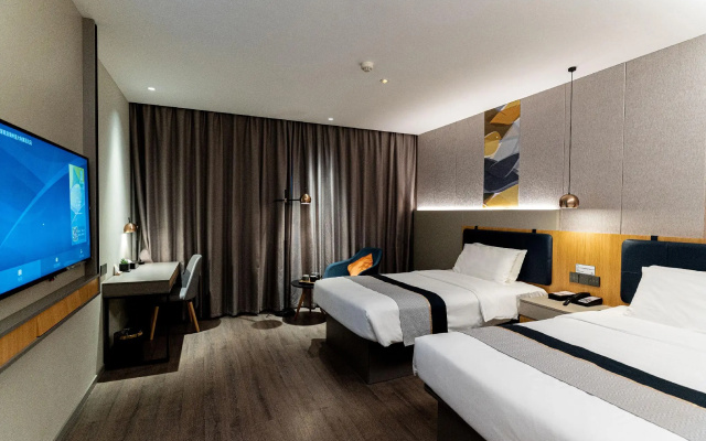 Home Inn Business Hotel (Jinzhou Liaoshen Battle Memorial Hall Shiqiaozi Early Market Branch） – Guest Rooms – Jinzhou