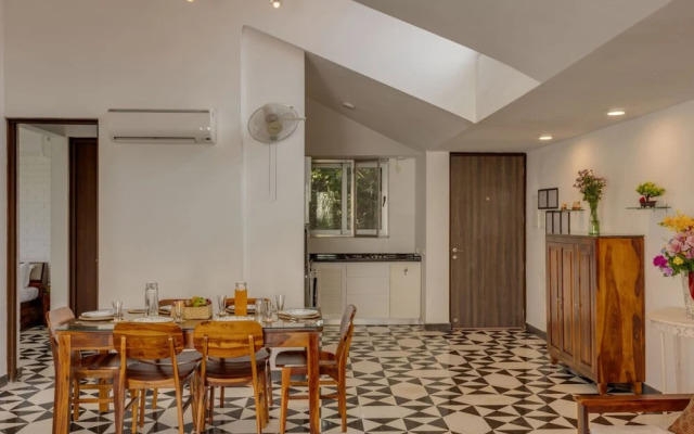El Arbol by Hireavilla - 2BR w Rooftop Pool Nerul