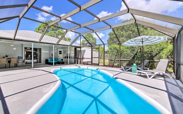 Bright Sebastian Home w/ Pool ~ 7 Mi to Beach!