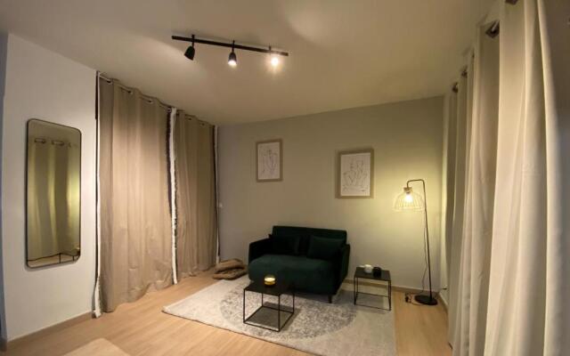 Lumineux T1, terrasse de 15m2 vue mer-Sanguinaires