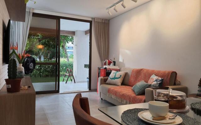 Apto térreo com TV 4k no Wai Wai Cumbuco