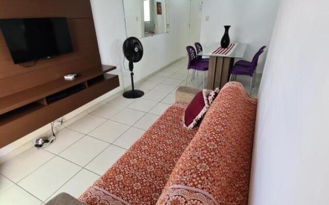 Grande Apartamento 2/4 beira-mar