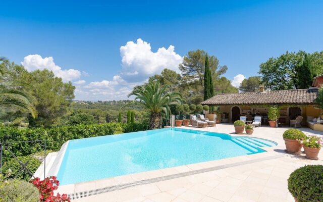 Provencal in a Height Overlooking Greenery