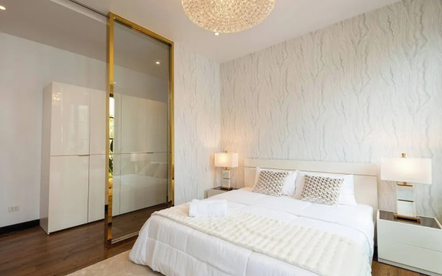 Stylish 7beds Poolhouse With Cinema & Lift - 2min to BTS