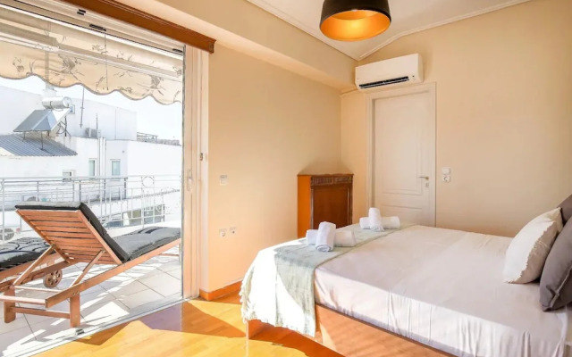 Stylish one-bedroom maisonette in Mets