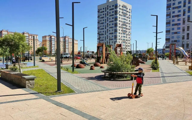Studio apartments on Dmitry Mendeleev street 2k2