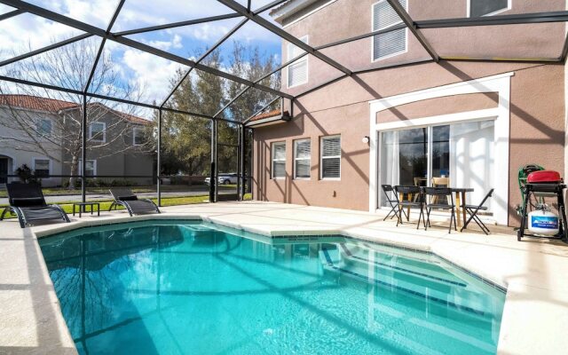 Amazing 4Bd Screened Pool Close to Disney 4572