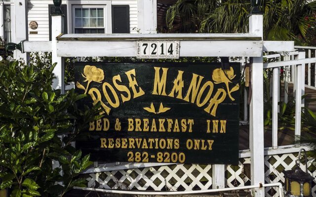 Rose Manor Bed  Breakfast