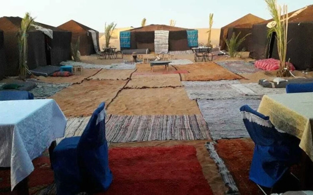 Sahara desert camp