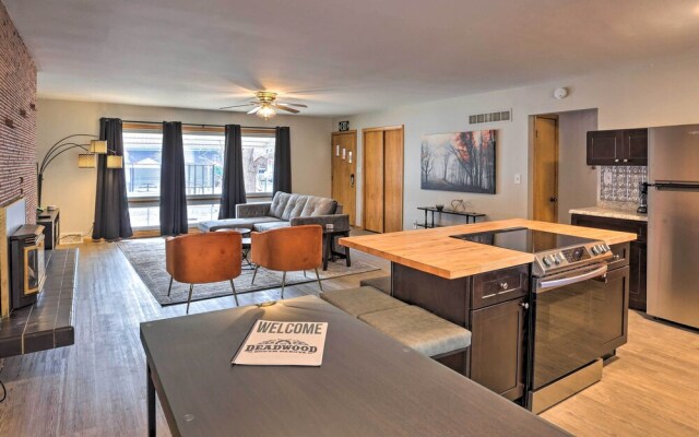 Sleek Deadwood Getaway < 1 Mi to Downtown!