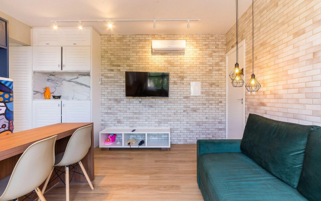 Apto pé na areia em Jurerê JBM201