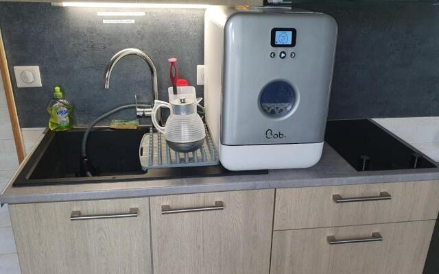 Appartement studio proche mer 4 pers résidence calme avec parc