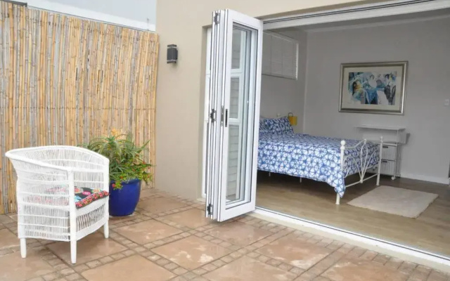 Private room with own entrance, patio and garden.