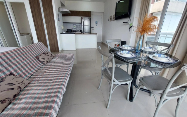 Book Santos - Unlimited 1419 - Studio Frente Mar