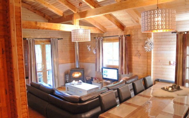 Charming, Wooden Chalet With Sauna in a Forested Location Near Durbuy