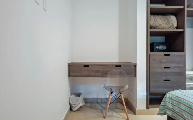 Modern Apt Tulum with 2 BDR Gym & Pool