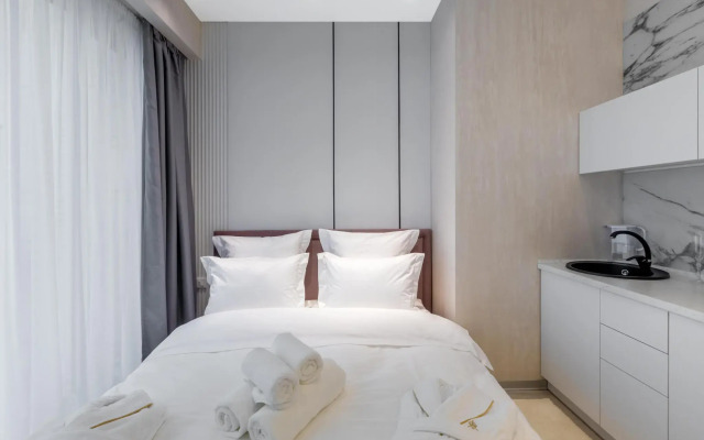 There is an apartment on the 1st Krasnogvardeisky passage
