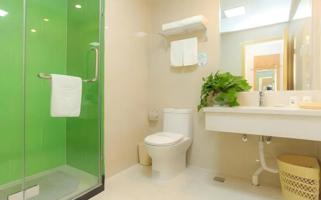 Greentree Inn Jiangsu Suqian Sucheng District Weishanhu Road Business Hotel – Bathroom – Suqian