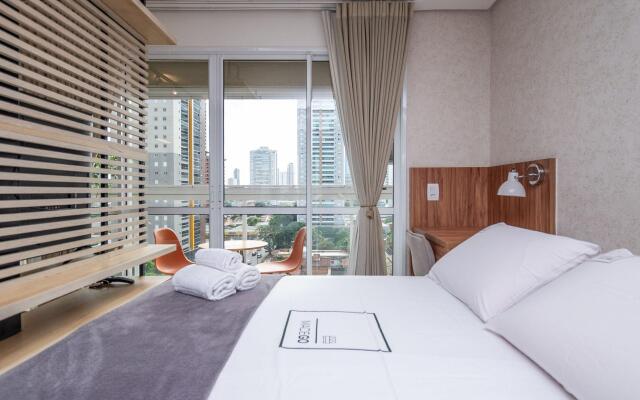 Flat acolhedor no Setor Bueno - TH0903