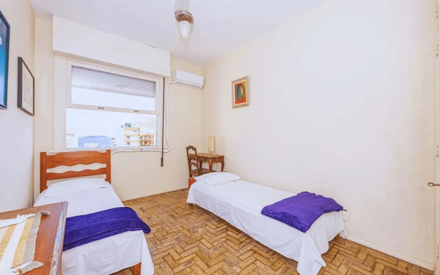 Rj03 Ipanema Ap 2 quartos 200m da praia