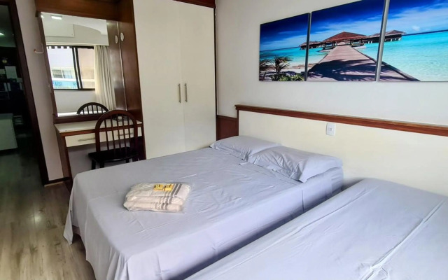 Flat Pasárgada 812, Free Bikes, pé na praia