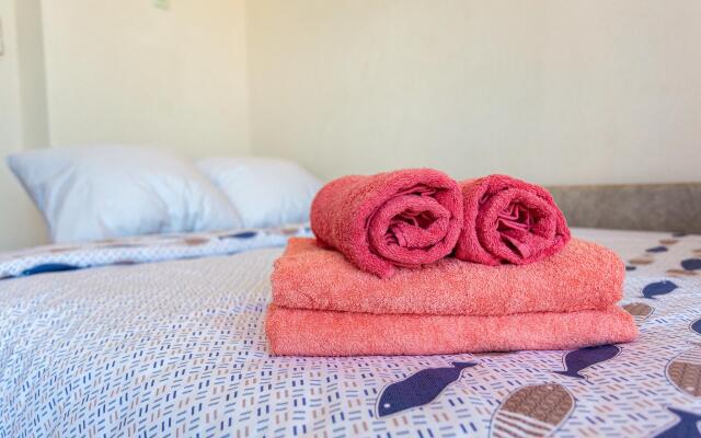 Двухкомнатная квартира с балконом и видом на море Романовский Lamare