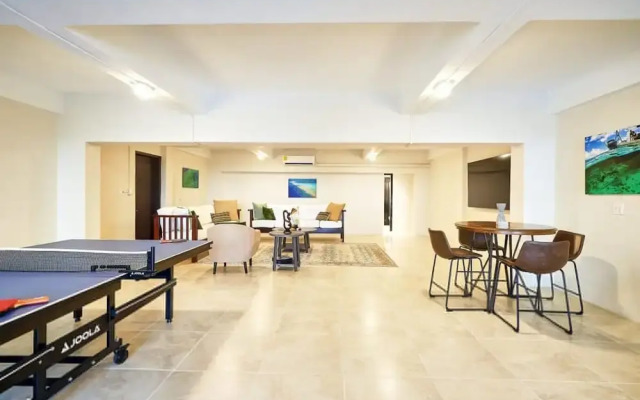Beachfront Villa With Long Private Pier and Pool
