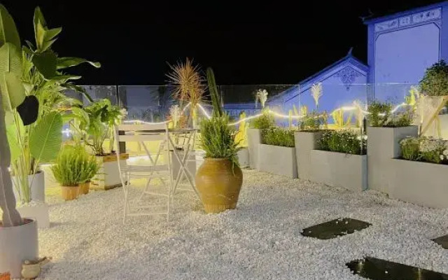 Beautiful night in the sky