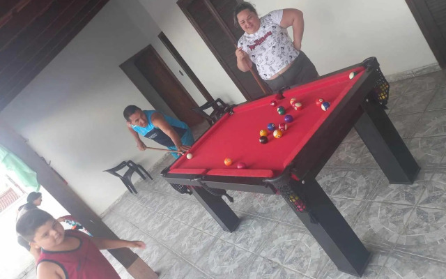 CASA DE PRAIA CARAGUA COM Piscina