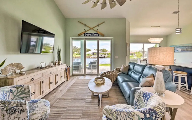 Luxurious Canal-front Retreat w/ Game Room!