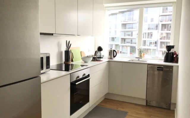 Modern One-bedroom Apartment With a Balcony in Copenhagen Ørestad