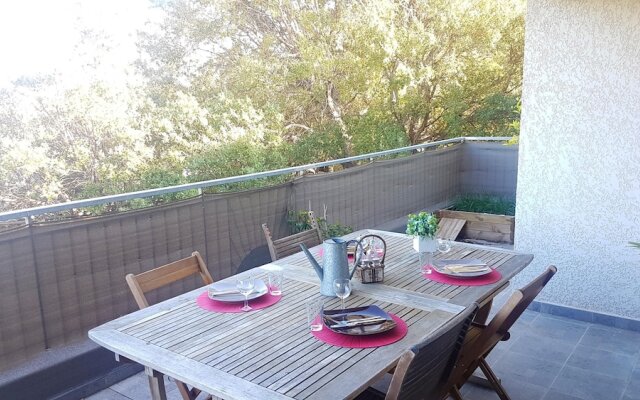 Apartment With 2 Bedrooms in Penta-di-casinca, With Wonderful City View, Furnished Terrace and Wifi - 2 km From the Beach