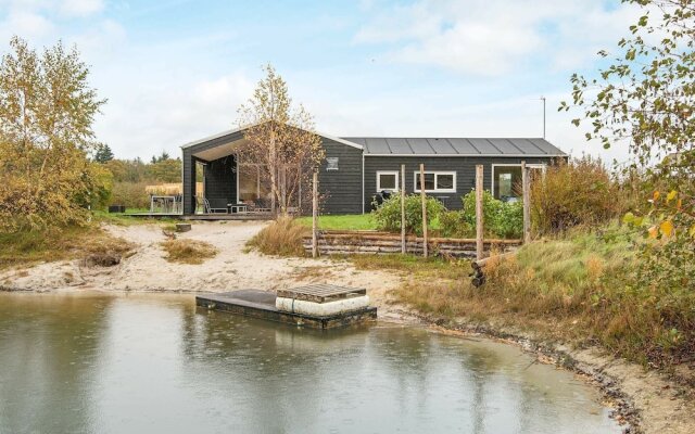 Modern Holiday Home in Glesborg With Whirlpool
