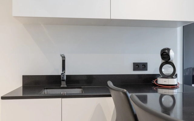 Apartment by Belgian Coast With Sea View