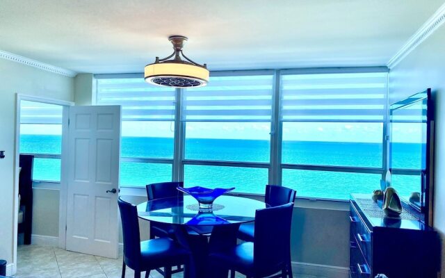 Direct ocean front condo Miami Beach