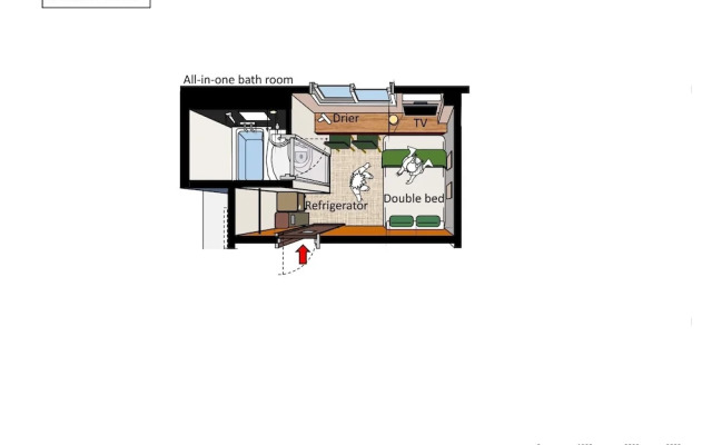 Ikidane Residential Hotel Sumida Kyojima