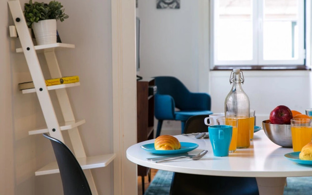 JOIVY Splendid 2BR flat in Bairro Alto, nearby Luís de Camões Sq.